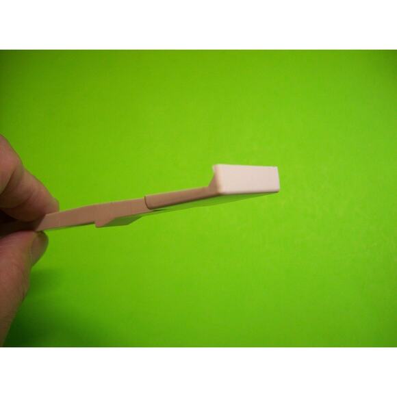 Alvin G & Co NOS Pinball Machine 6" Off White Plastic ROLL OVER Drop Target - Picture 2 of 6